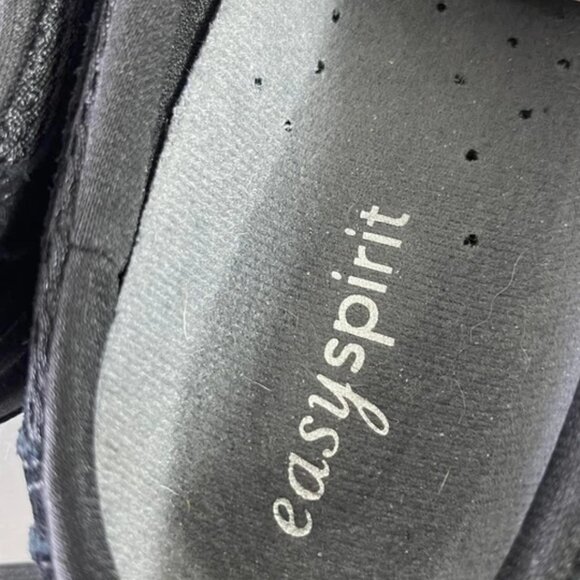 Easy Spirit Hotracings Black Leather Textile Mule Slip On Women's 6.5 US/5 UK - Picture 7 of 10